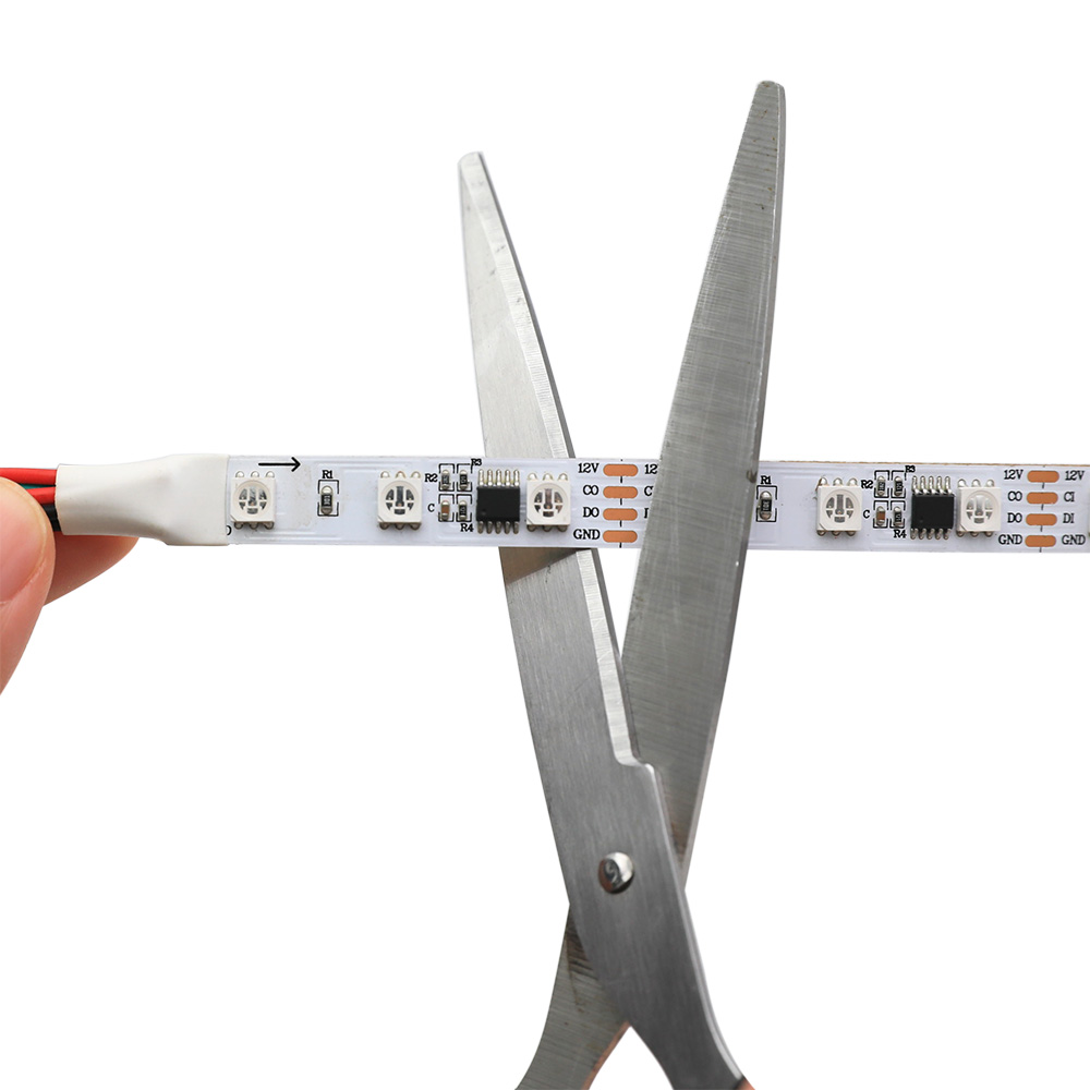 APA102 Multi-Color LED Strip Light 60LEDs/m, 12V 5050 RGB LED APA102 Multi-Color LED Strip Light 60LEDs/m, 12V 5050 RGB LED